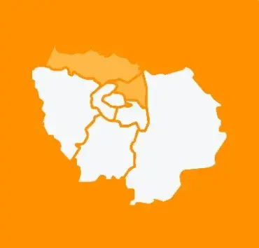 zones interventions andré chauffagiste paris et ile de france
